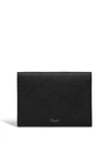 Pineider Logo Business Card Holder In Black