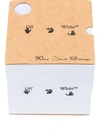 Off-white Logo Print Notebook Cube In White