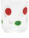Carlo Moretti Polka Dot Pattern Glass In White