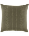 TOMMY BAHAMA HOME NADOR EMBROIDERED 18" SQUARE DECORATIVE PILLOW