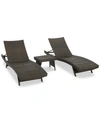 Noble House Carlsbad 3-pc. Lounge Set