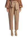 ZIMMERMANN EYE SPY LEATHER PANTS,0400012501064