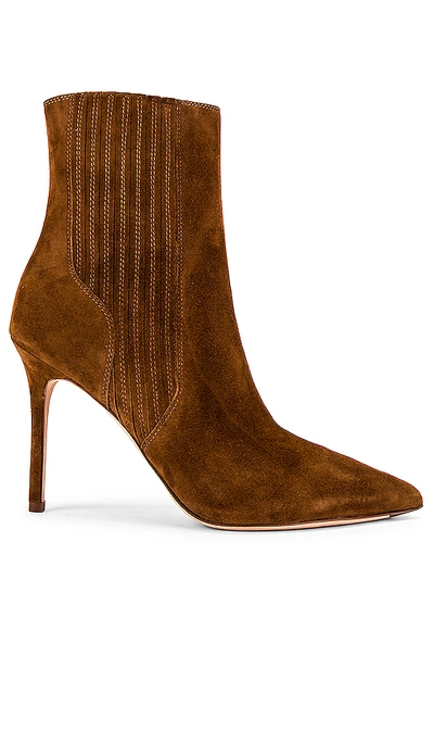 Veronica Beard Lisa Bootie In Chestnut