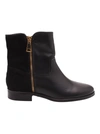 Islo Amalia Leather Boots In Black