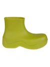 Bottega Veneta Green Matte 'the Puddle' Boots In Kiwi