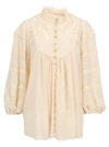 ZIMMERMANN LADYBEETLE SPLICED BLOUSE,11568026