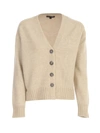 ANTONELLI SHORT CARDIGAN 2 SLITS,11578694