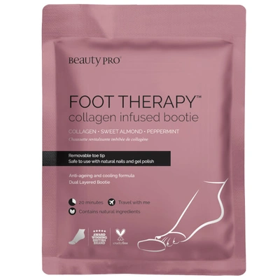 Beautypro Foot Therapy Collagen Infused Bootie With Removable Toe Tip (1 Pair)