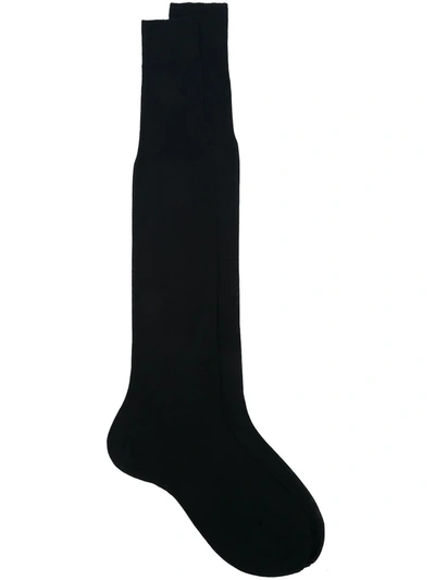 Fashion Clinic Timeless Cotton Socks In Blue
