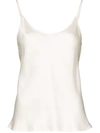 La Perla Silk Camisole Pyjama-top In White