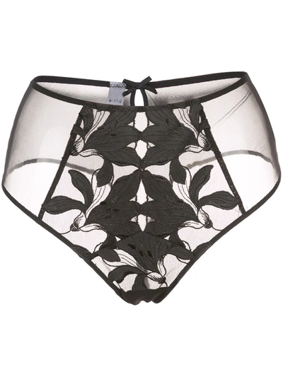 FLEUR DU MAL LILY HIGH-WAISTED THONG