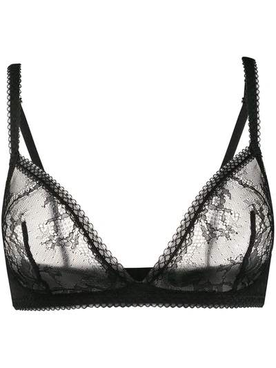 Maison Close Inspiration Divine Triangle Bra In Black