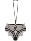 Maison Close Inspiration Divine Briefs In Black