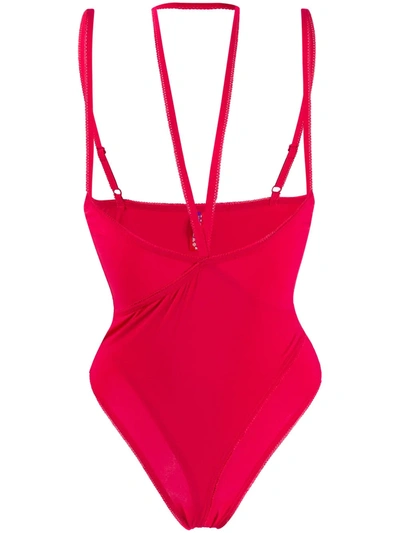 Maison Close Le Petit Secret Body In Red