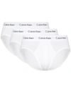 Calvin Klein Underwear Cotton Briefs Set In White