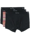 PAUL SMITH LOGO PRINTED BOXERS THREE PACK