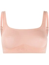 Wolford 3w Skin Contouring Cotton Bra In Neutrals