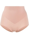 Wolford 3w Shaping High-waisted Briefs In Pink