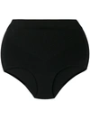 Wolford 3w Control High-rise Briefs In Black