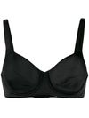 Wolford Sheer Touch Bra With Underwire In Black