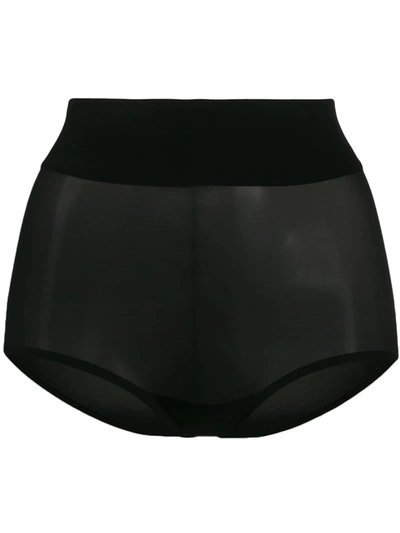 Wolford Sheer Touch Control Panty In Black