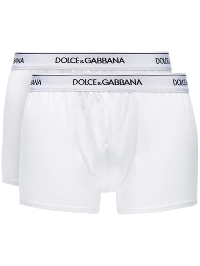 DOLCE & GABBANA LOGO WAISTBAND BOXER SHORTS