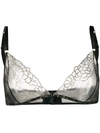 Gilda & Pearl All That Glitters Bra In Black