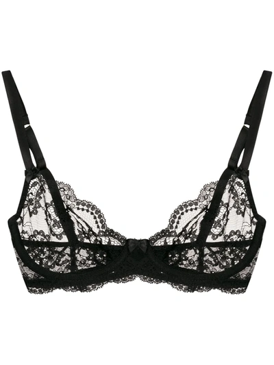 Gilda & Pearl Rita Lace Bra In Black