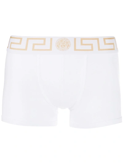 VERSACE GREEK KEY腰边图案四角裤