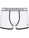 BALMAIN LOGO腰边四角裤