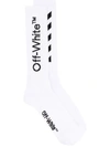 OFF-WHITE DIAG MID-LENGTH SOCKS