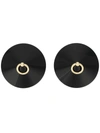 Bordelle Enamel O Ring Nipplets In Black
