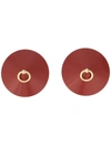 Bordelle Enamel O Ring Nipplets In Red