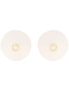 Bordelle Enamel O Ring Nipplets In Neutrals