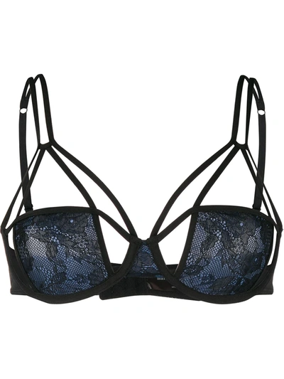 Marlies Dekkers The Art Of Love Balcony Bra In Blue