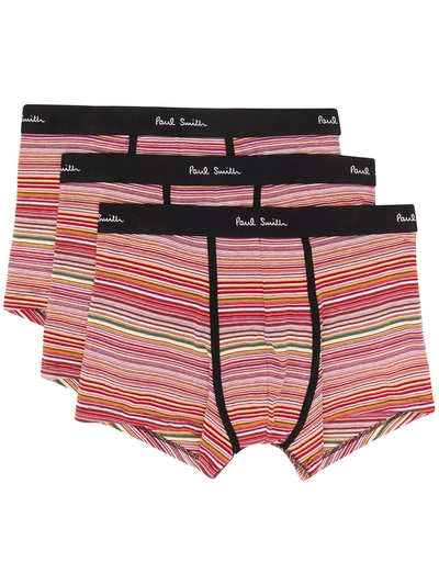 PAUL SMITH STRIPED PATTERN BOXERS