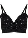 MAGDA BUTRYM RHINESTONE-EMBELLISHED BRALETTE