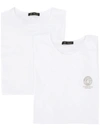 VERSACE TWO-PACK MEDUSA LOGO-PRINT T-SHIRTS