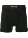 Tom Ford Cotton Blend Boxer Briefs In Black