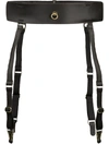 Maison Close Chambre Noire Garter Belt In Black