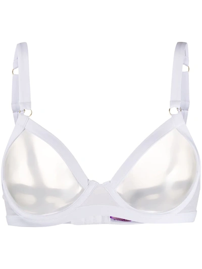 Maison Close Naked Cup Bra In White