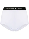 NATASHA ZINKO LOGO WAISTBAND BRIEFS