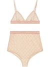 GUCCI GG TULLE LINGERIE SET