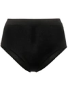 DSQUARED2 HIGH WAISTED COTTON BRIEFS