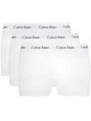 Calvin Klein Underwear Three-pack Low-rise Stretch-cotton Boxer Briefs In White