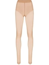 Wolford Neutral Pure 10 Tights In Neutrals