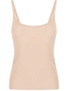 Chantelle Stretch Spaghetti Strap Camisole Top In Neutrals