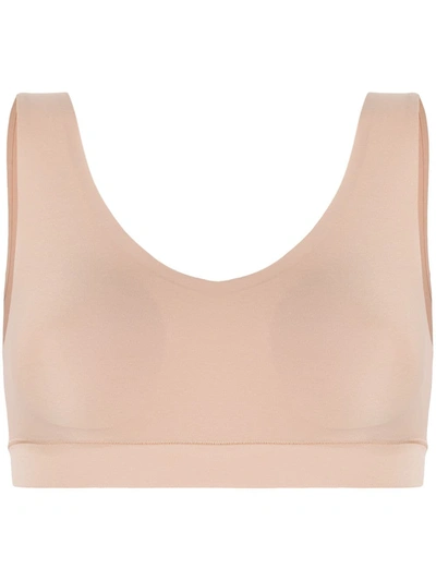 Chantelle Soft Stretch Padded Bralette In Neutrals