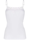 HANRO MOMENTS LACE-TRIMMED CAMISOLE TOP