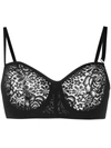 Wacoal Lace Strapless Bra In Black